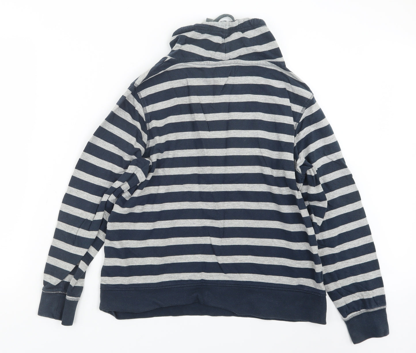 Mountain Warehouse Womens Blue Striped  Pullover Jumper Size 14
