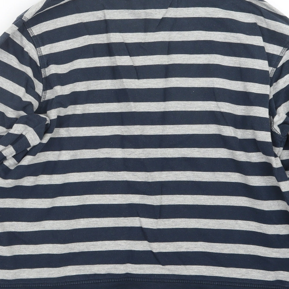 Mountain Warehouse Womens Blue Striped  Pullover Jumper Size 14
