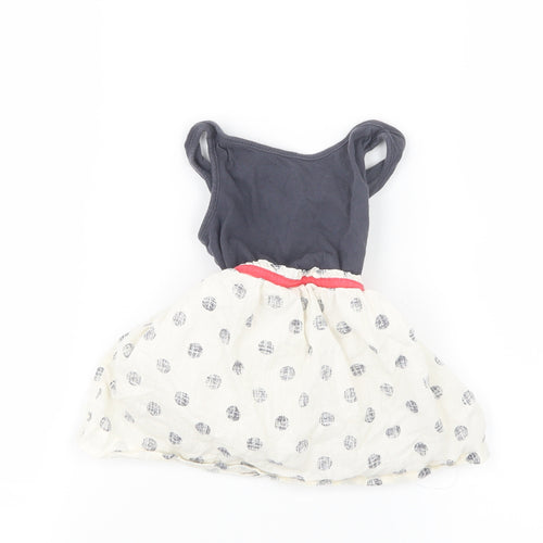 Gap Girls Grey Geometric  T-Shirt Dress  Size 18-24 Months