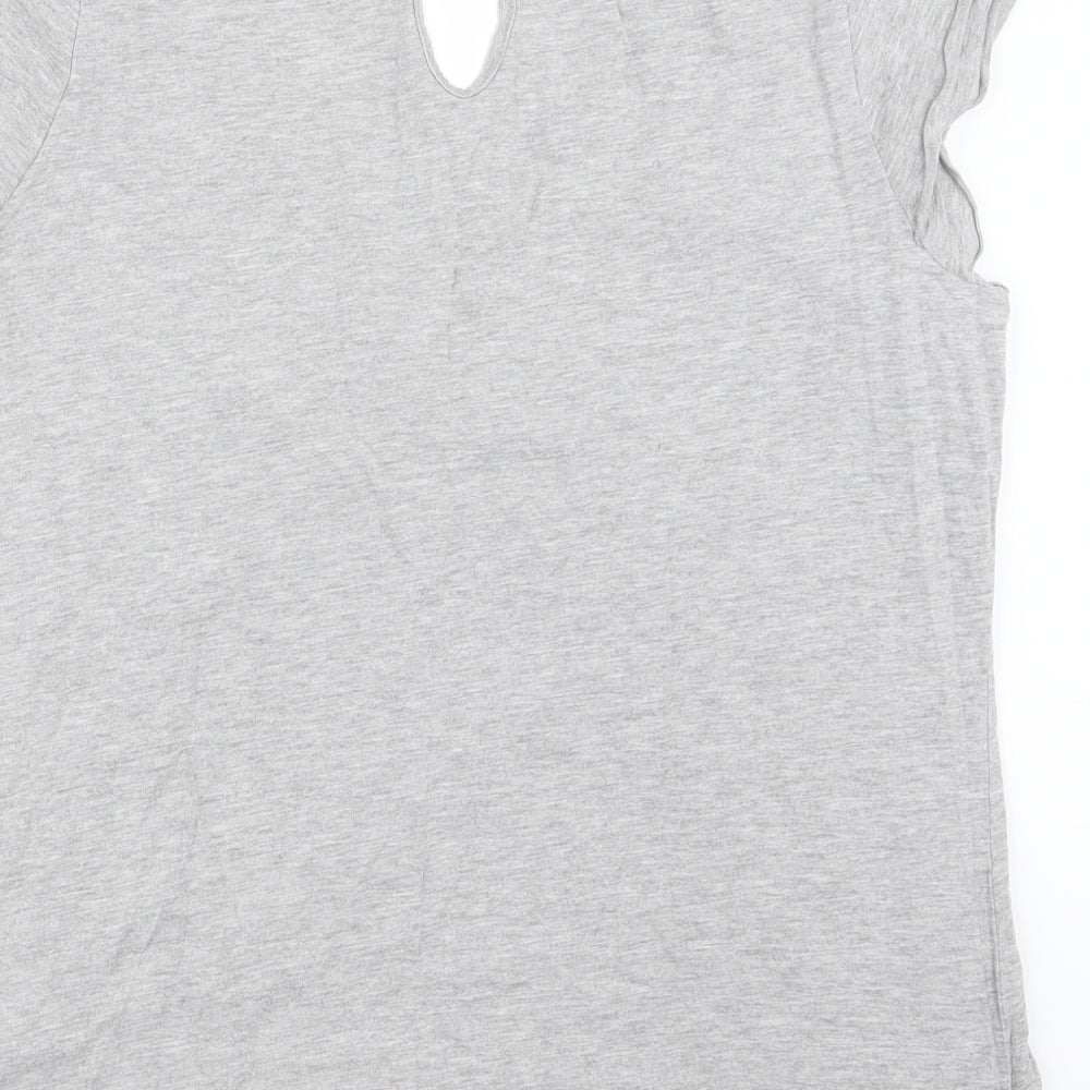 F&F Womens Grey   Basic T-Shirt Size 20
