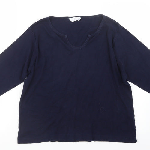 Essentials Womens Blue   Pullover Jumper Size 20