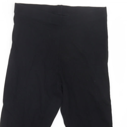 ESMARA Womens Black   Cropped Leggings Size 18