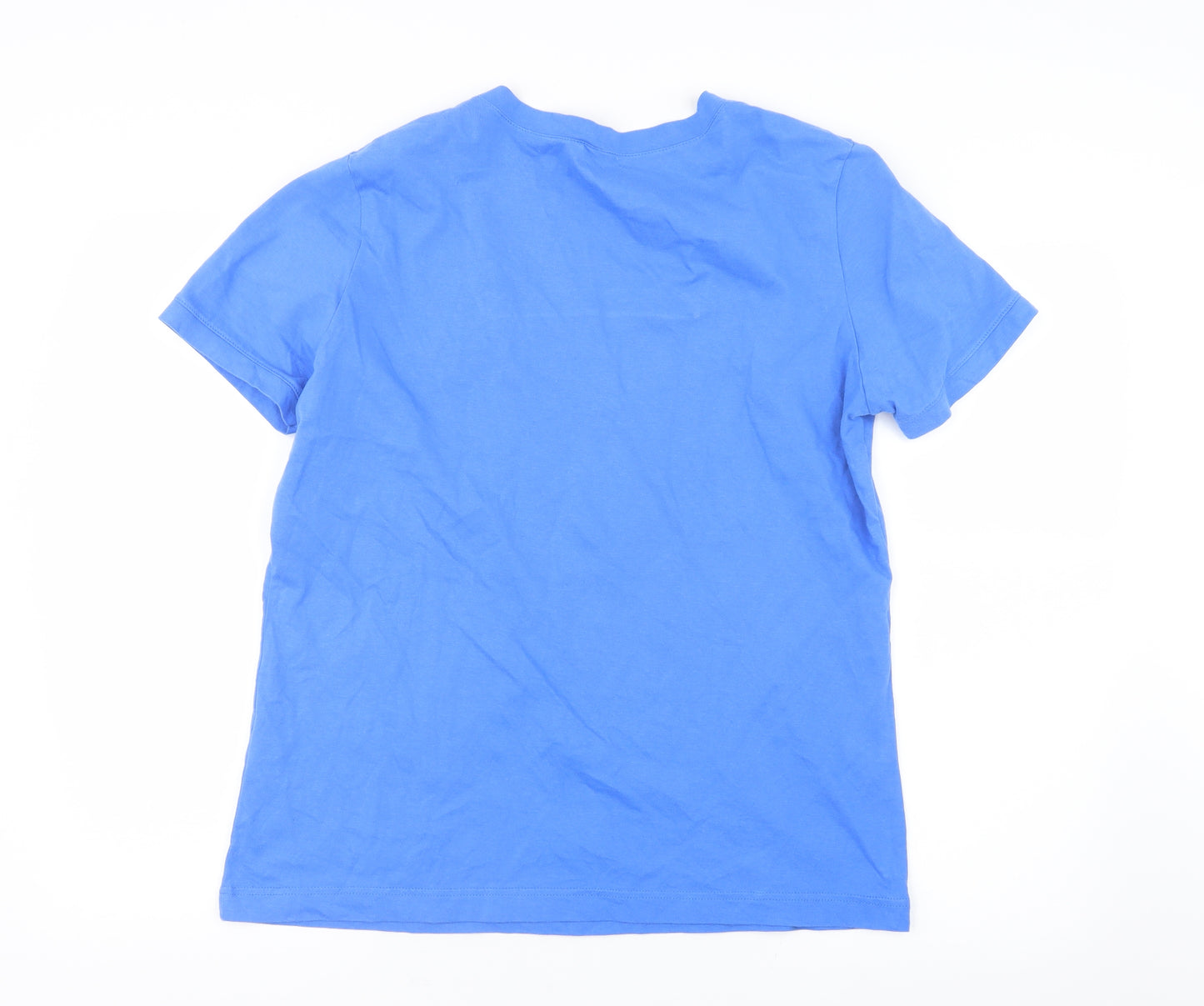 Preworn Womens Blue   Basic T-Shirt Size 18