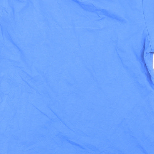 Preworn Womens Blue   Basic T-Shirt Size 18