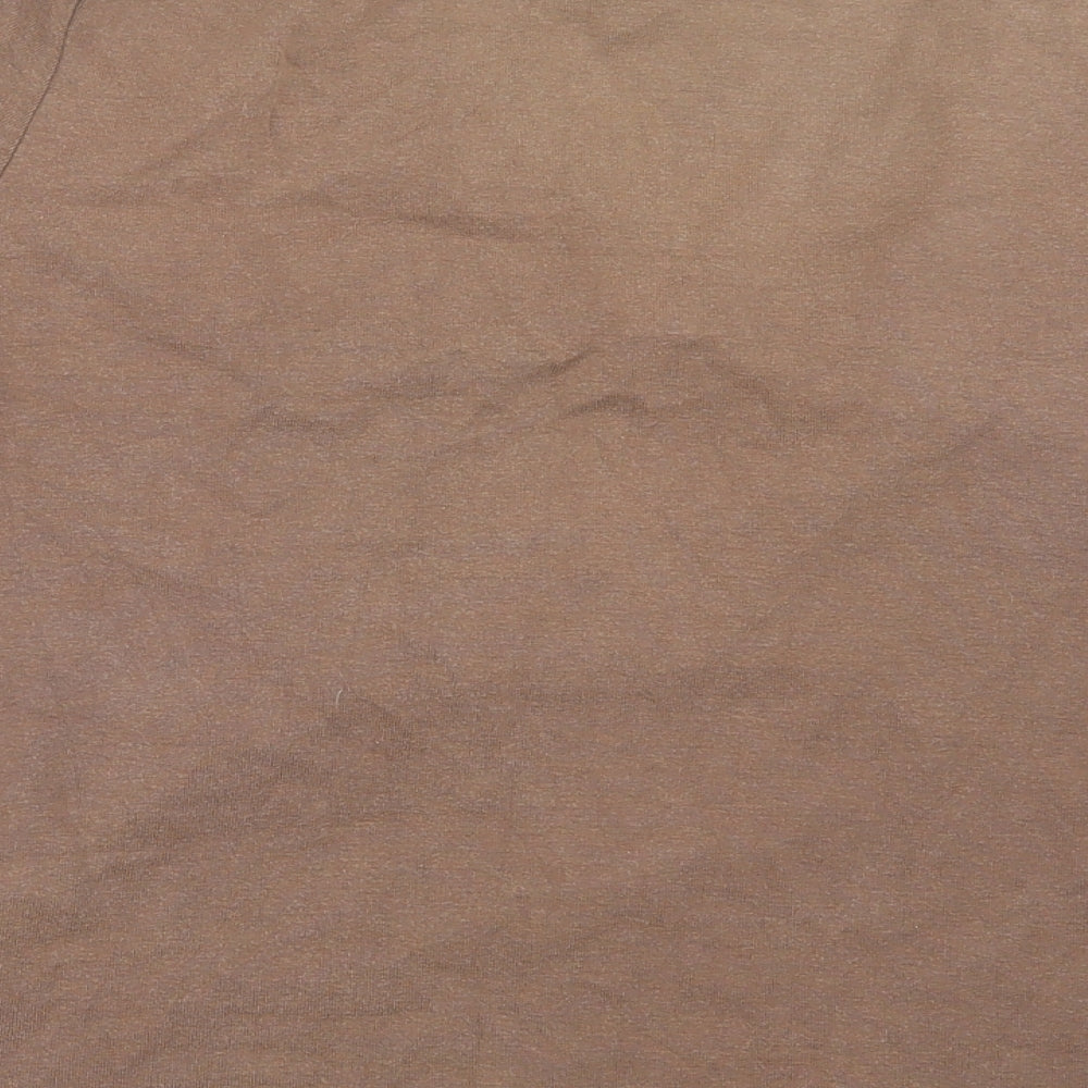 Bonmarché Womens Brown   Basic T-Shirt Size XL