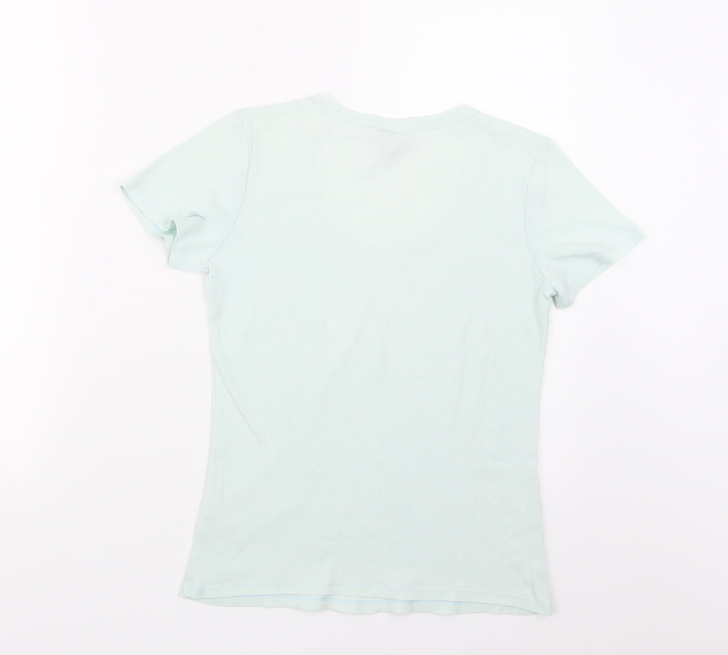 Marks and Spencer Womens Green   Basic T-Shirt Size 10
