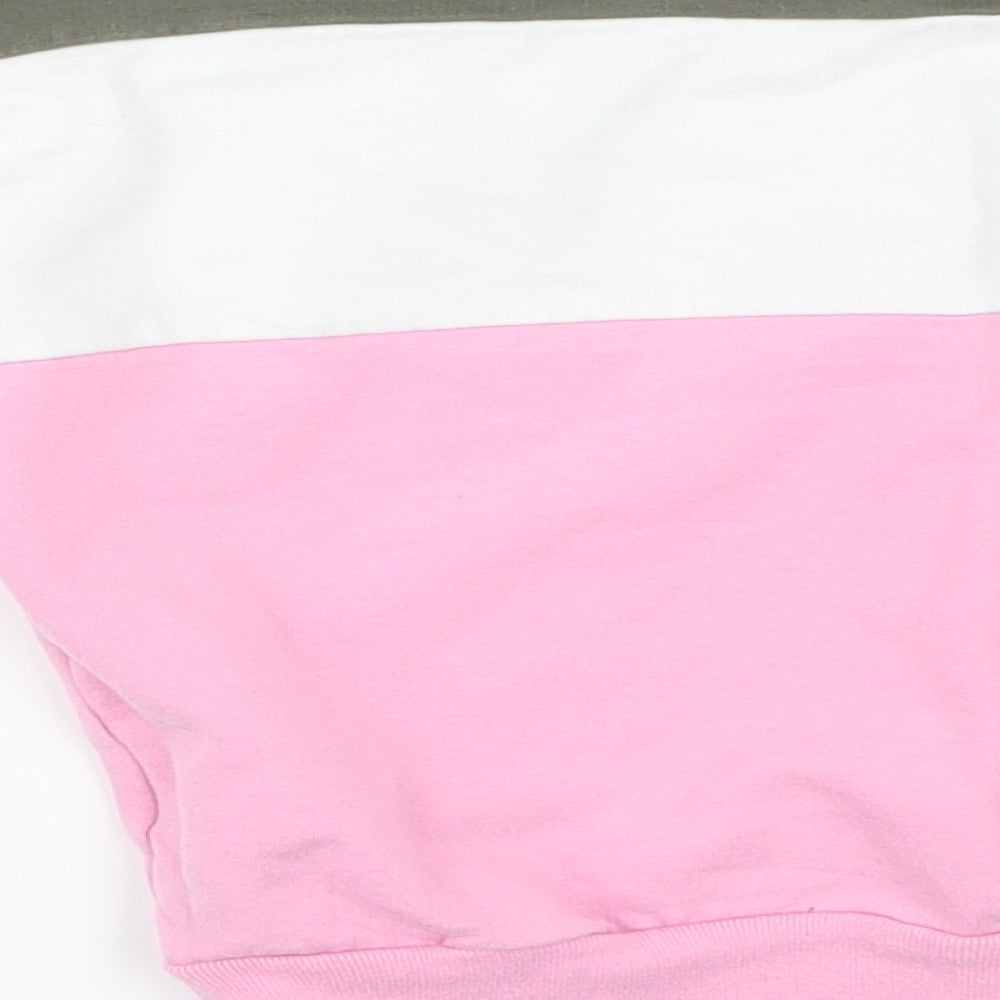 DKNY Girls Pink   Pullover Jumper Size 6 Years