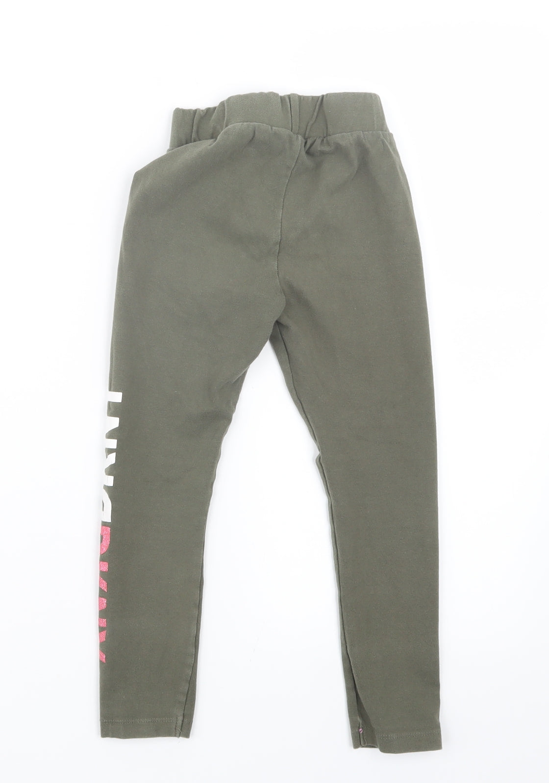 DKNY Girls Green   Carrot Trousers Size 6 Years