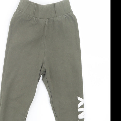 DKNY Girls Green   Carrot Trousers Size 6 Years
