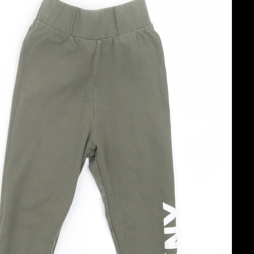 DKNY Girls Green   Carrot Trousers Size 6 Years