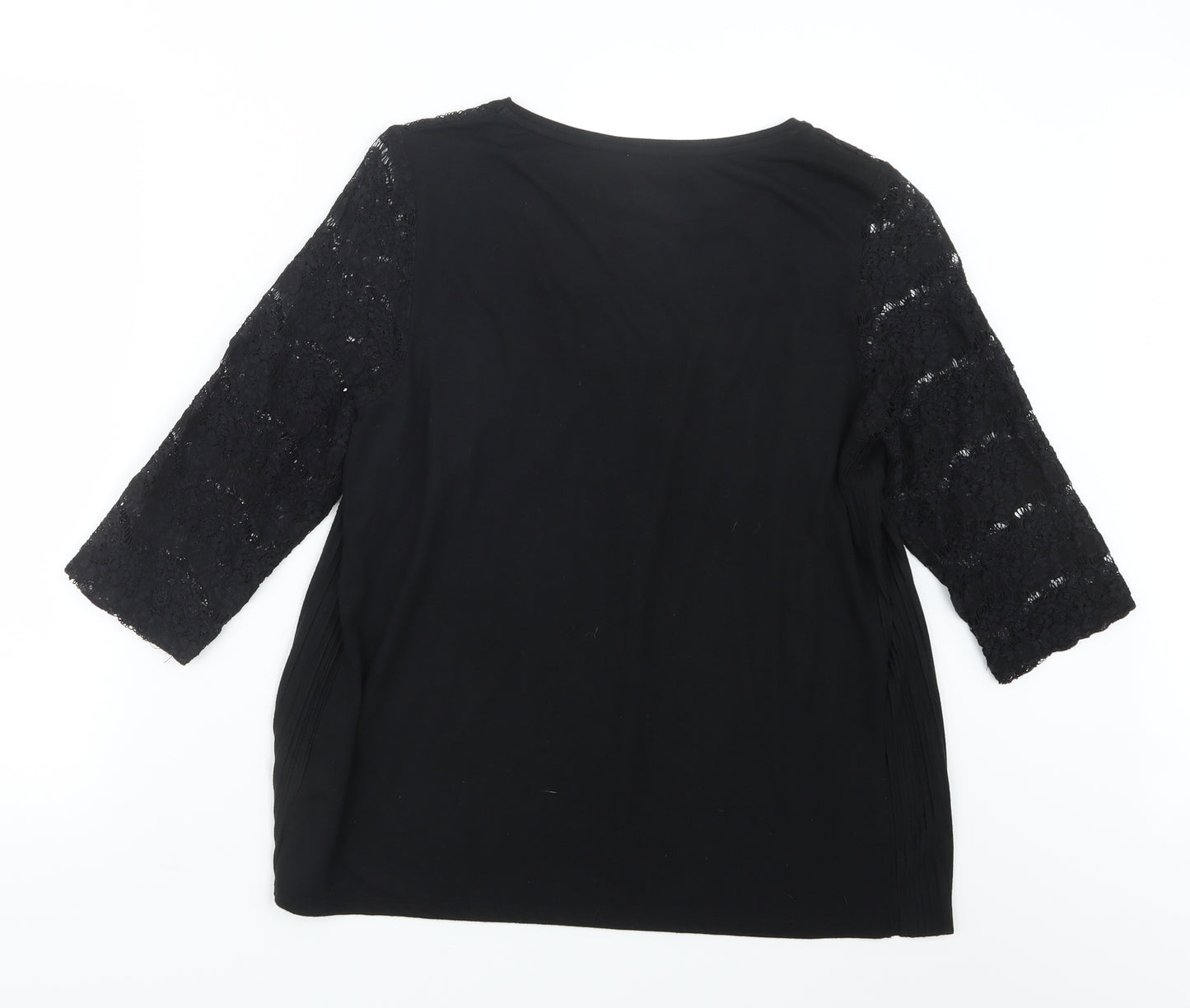 Dorothy Perkins Womens Black   Basic Blouse Size 16