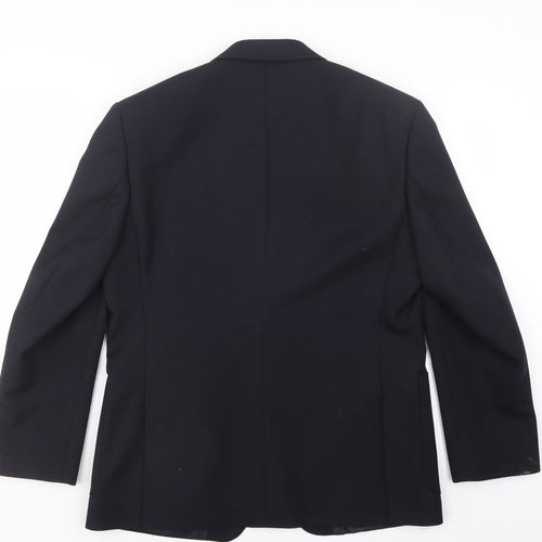 Varteks Mens Blue   Jacket Suit Jacket Size 38