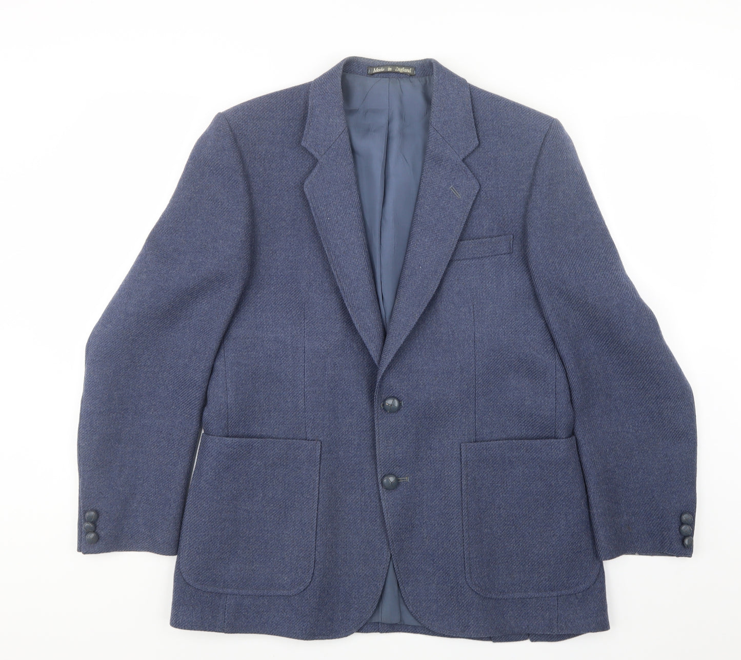 Classic Casuals Mens Blue   Jacket Suit Jacket Size 36