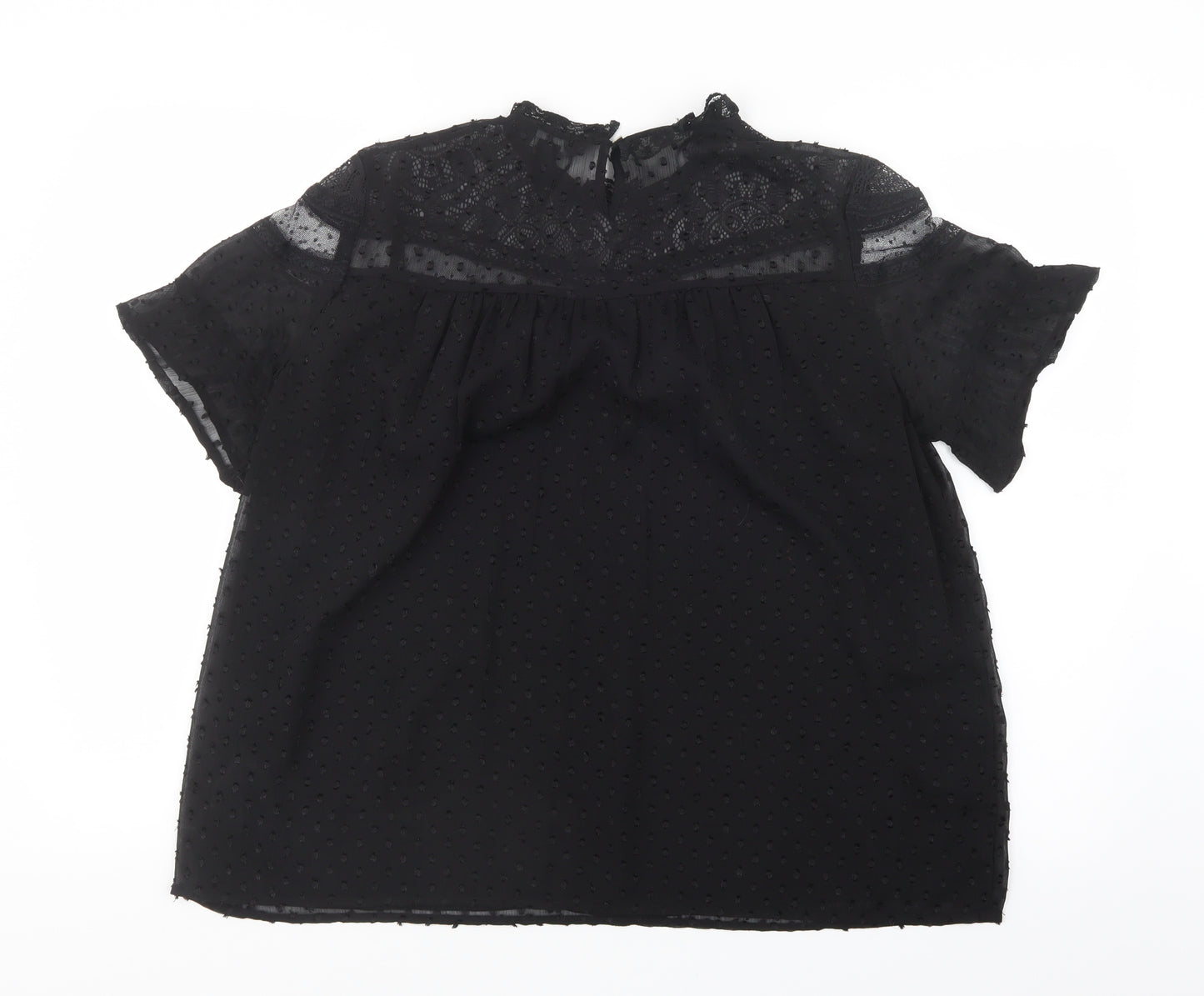 New Look Womens Black   Basic Blouse Size 16