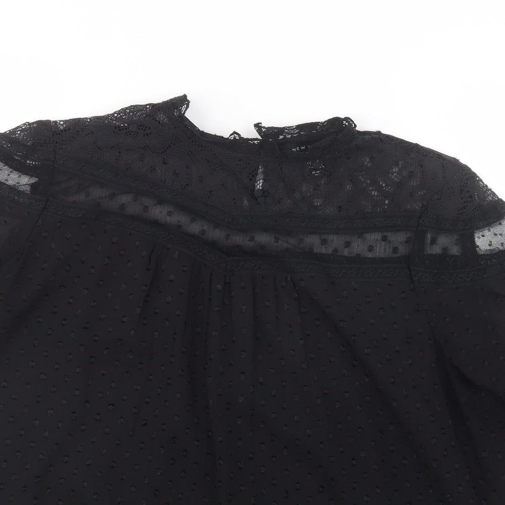 New Look Womens Black   Basic Blouse Size 16