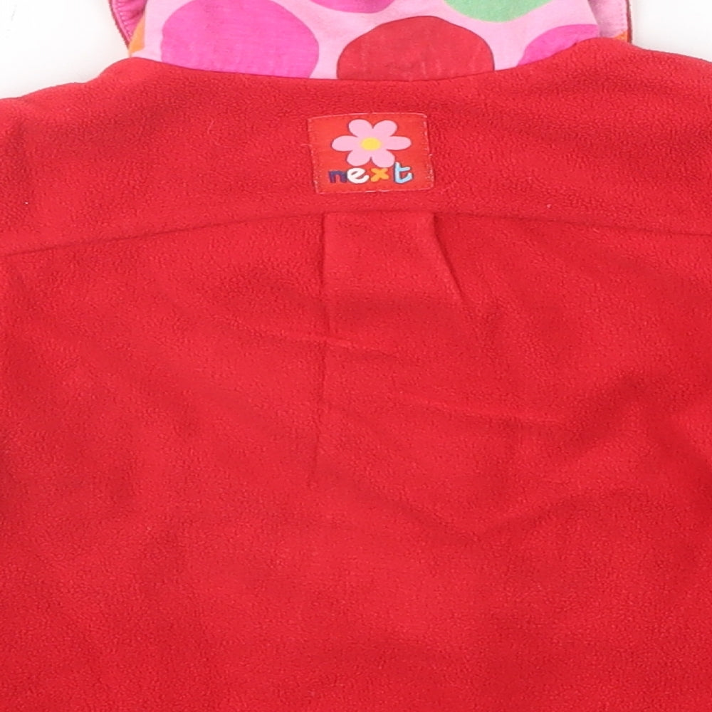 NEXT Girls Red   Jacket Coat Size 9-12 Months