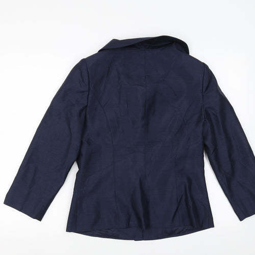 peter martin Womens Blue   Jacket Suit Jacket Size 12