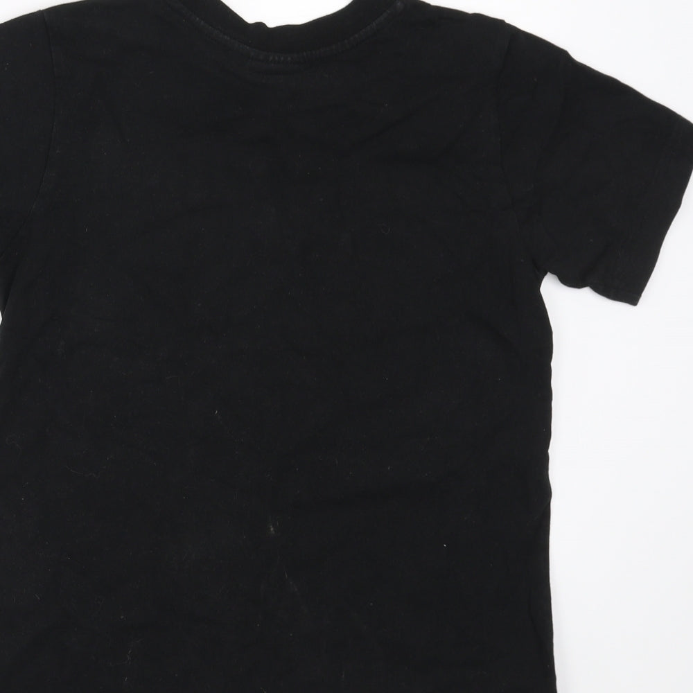 PUMA Boys Black   Basic T-Shirt Size 10 Years