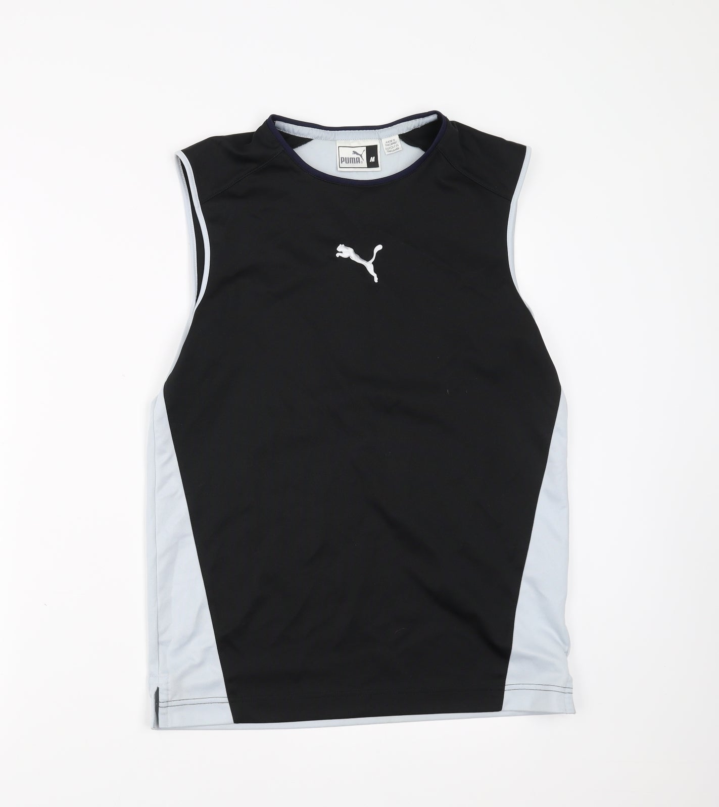 PUMA Mens Black   Basic Tank Size M