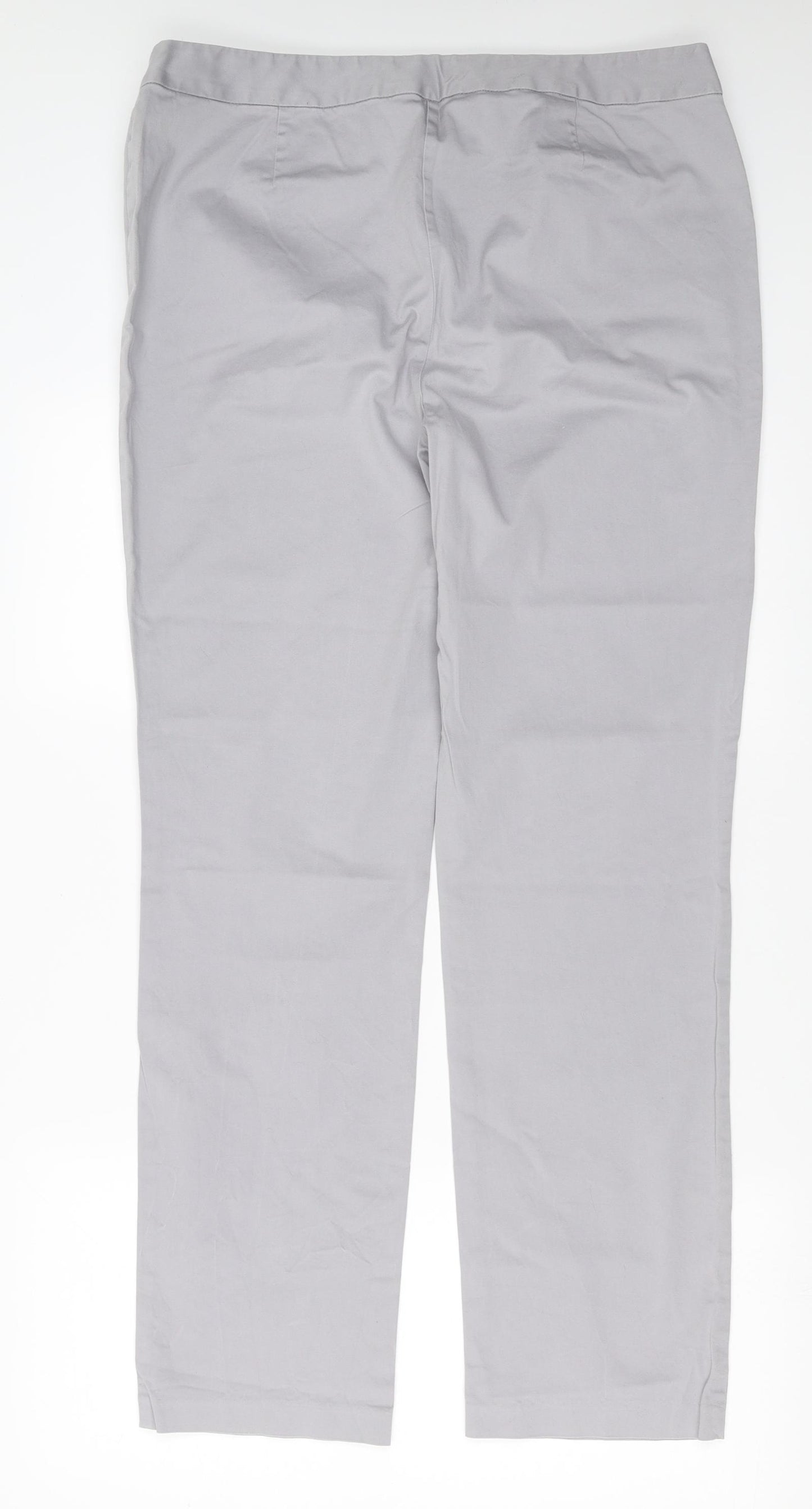 Marks and Spencer Womens Grey   Trousers  Size 16 L30 in
