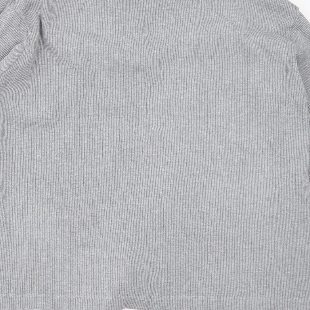 Cotton Traders Womens Grey   Cardigan Jumper Size 18