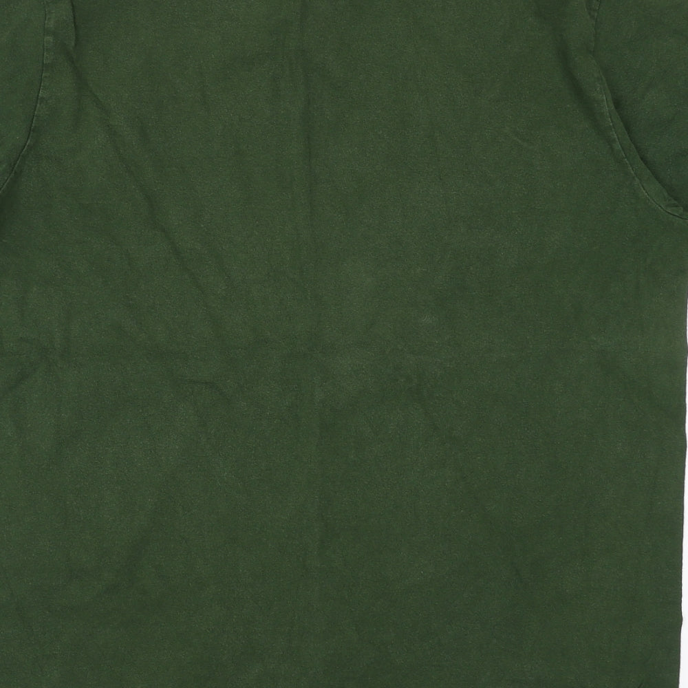 Timberland Mens Green    T-Shirt Size L