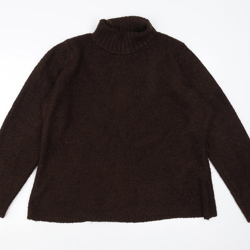 EWM Womens Brown   Pullover Jumper Size M