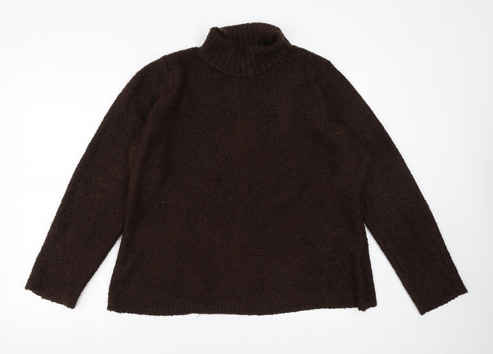 EWM Womens Brown   Pullover Jumper Size M