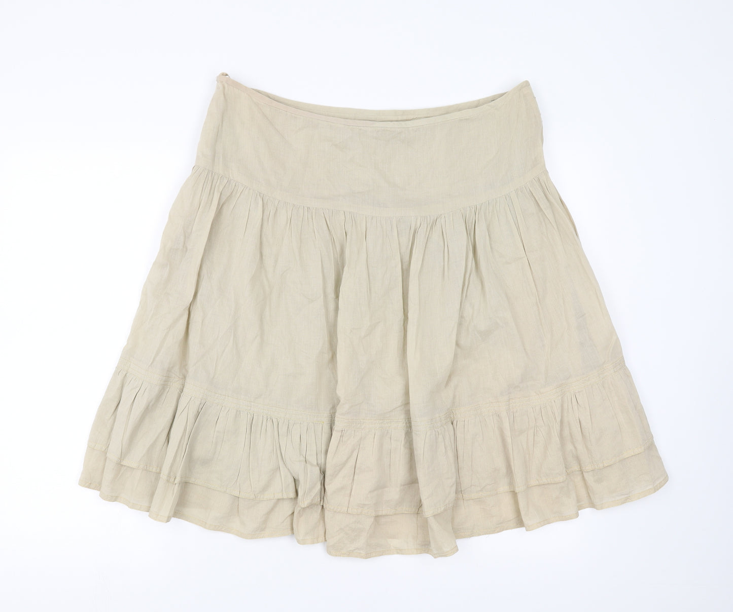 Mk one Womens Beige   A-Line Skirt Size 14  - Sequin