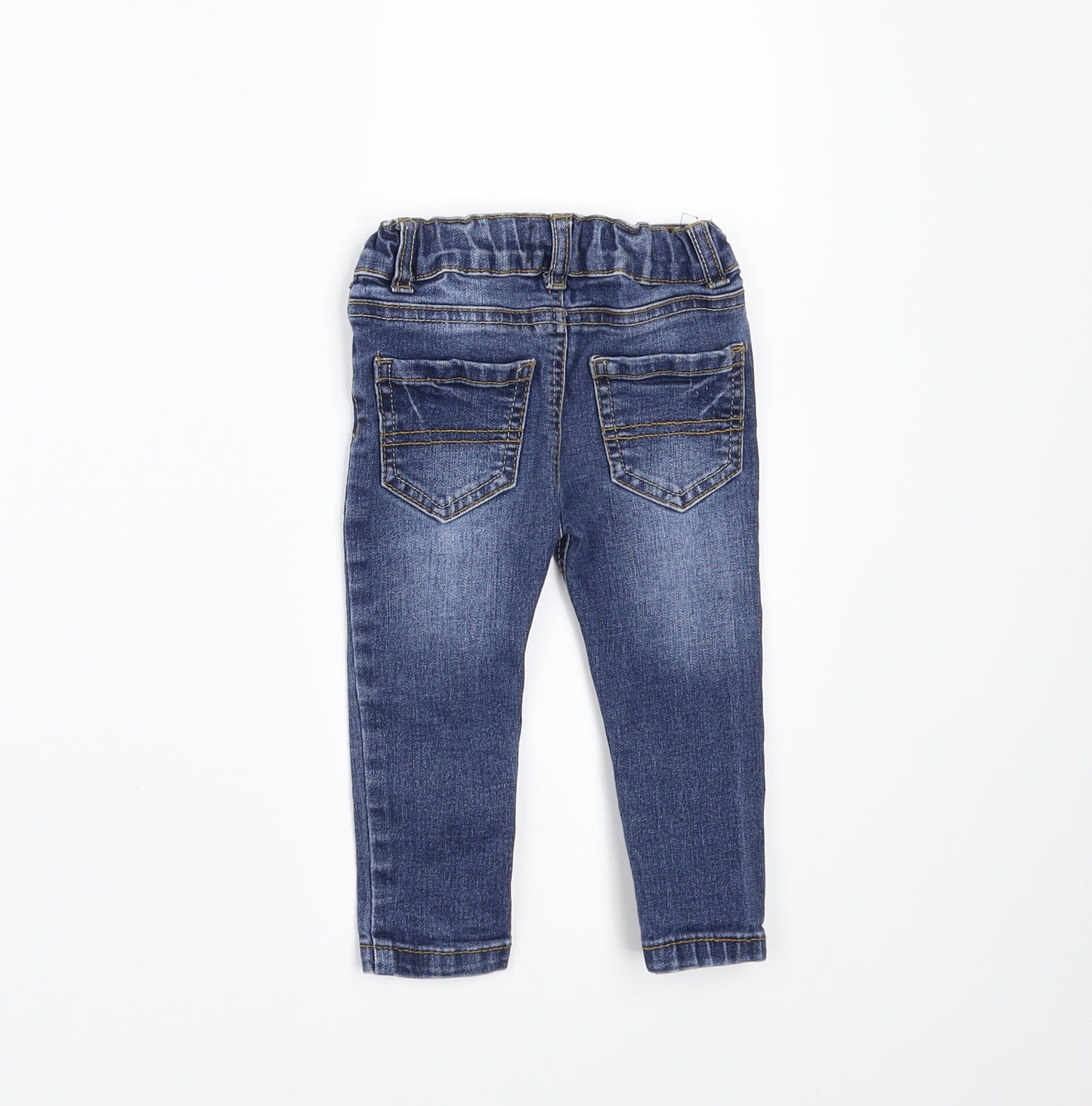 Primark Boys Blue  Denim  Jeans Size 9-12 Months