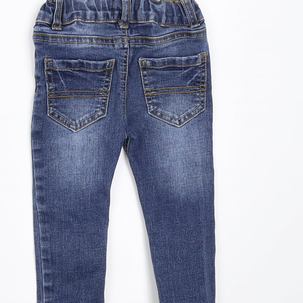 Primark Boys Blue  Denim  Jeans Size 9-12 Months