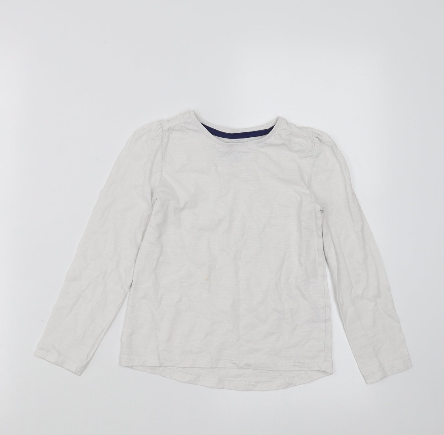 Sainsburys Girls White   Basic T-Shirt Size 4-5 Years