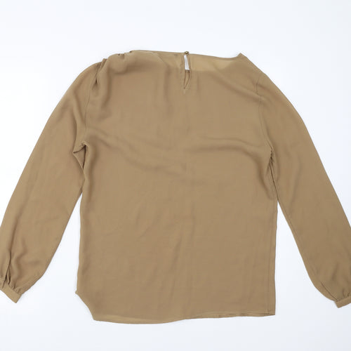 Zara Womens Brown   Basic Blouse Size S