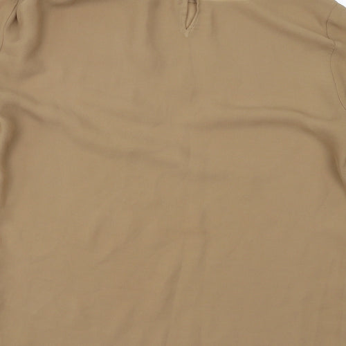 Zara Womens Brown   Basic Blouse Size S