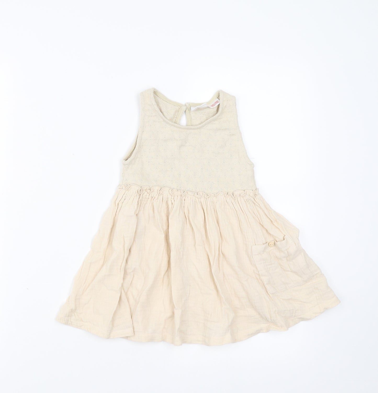 Zara Girls Pink   Fit & Flare  Size 2-3 Years