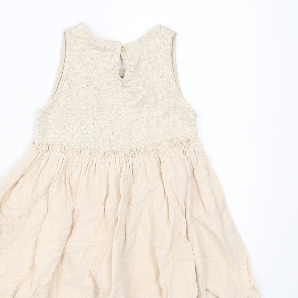 Zara Girls Pink   Fit & Flare  Size 2-3 Years