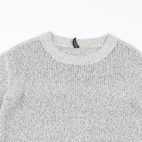 Divided Womens Grey   Pullover Jumper Size S