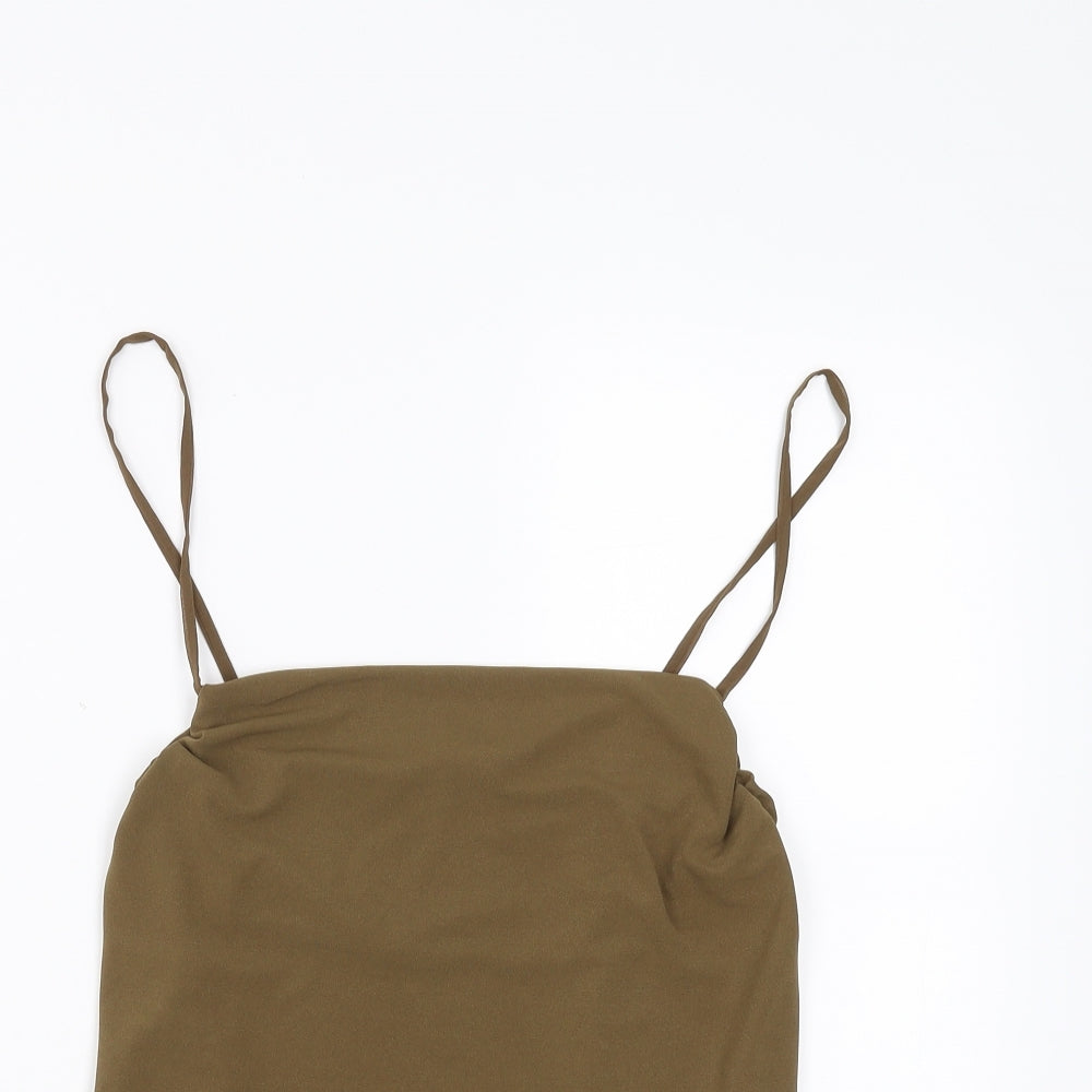 Zara Womens Green   Camisole Blouse Size M