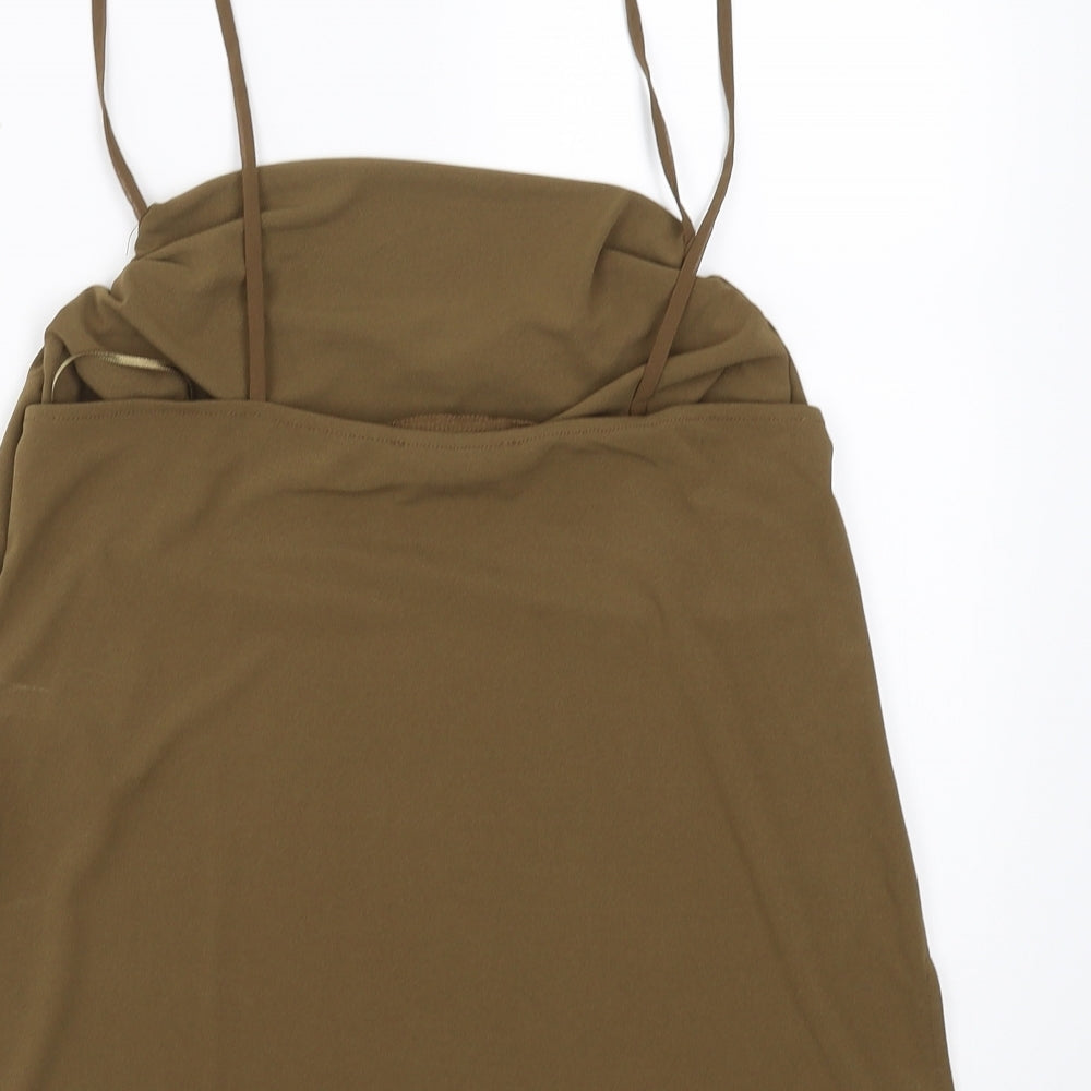 Zara Womens Green   Camisole Blouse Size M