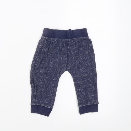 Nutmeg Boys Blue   Jogger Trousers Size 9-12 Months