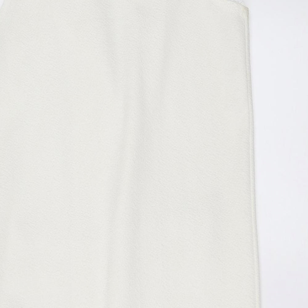 Miss Sassy Womens Ivory   Gilet Jacket Size S