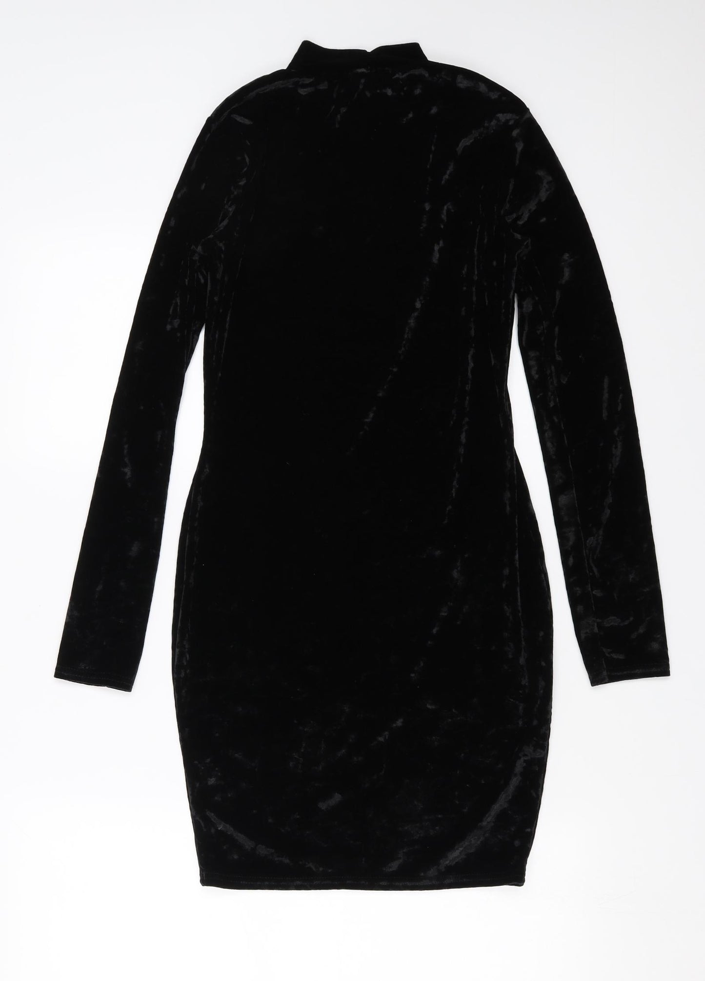 I SAW IT FIRST Womens Black   Bodycon  Size 8  - velvet