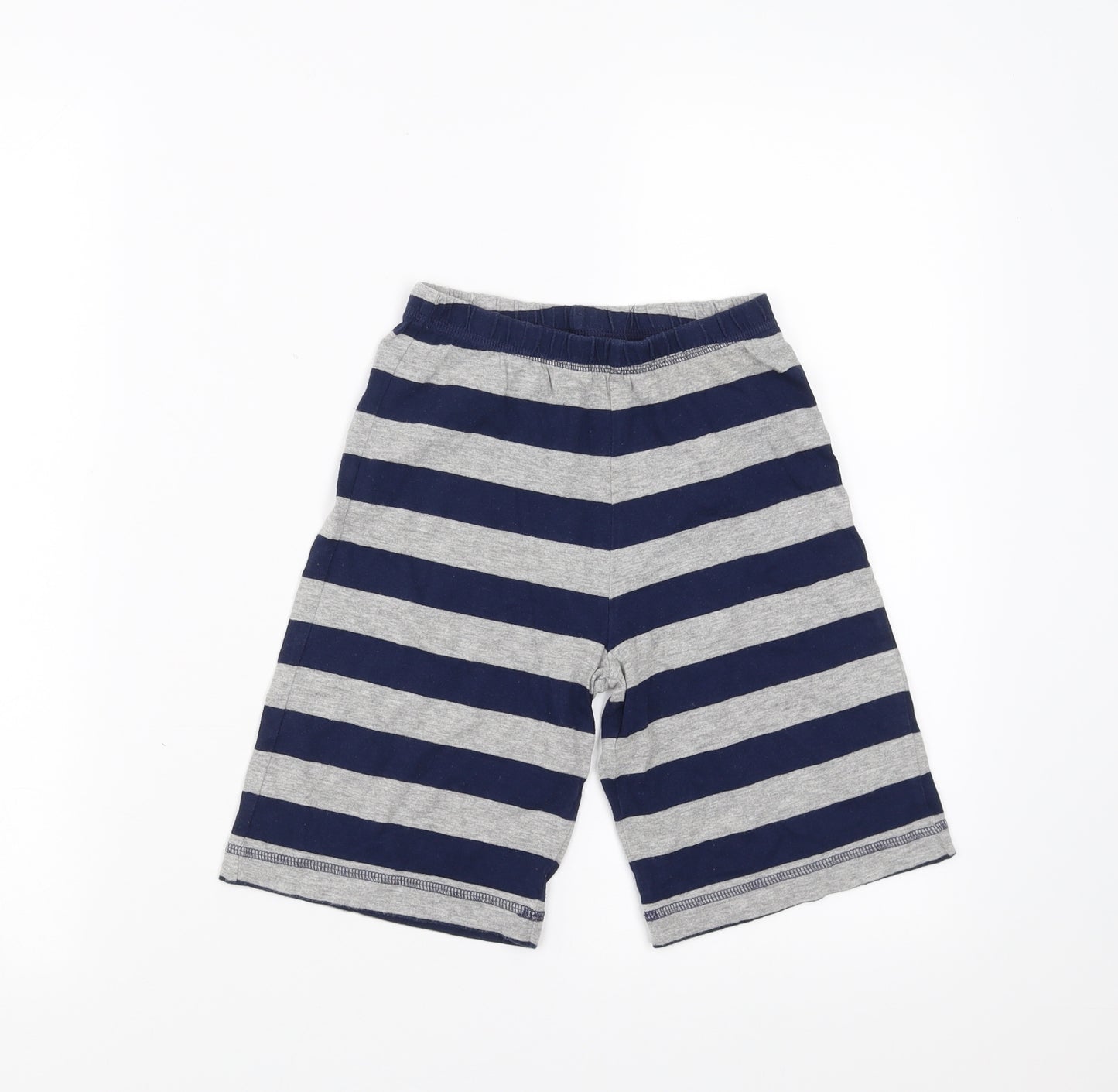 George Boys Blue Striped   Sleep Shorts Size 6-7 Years