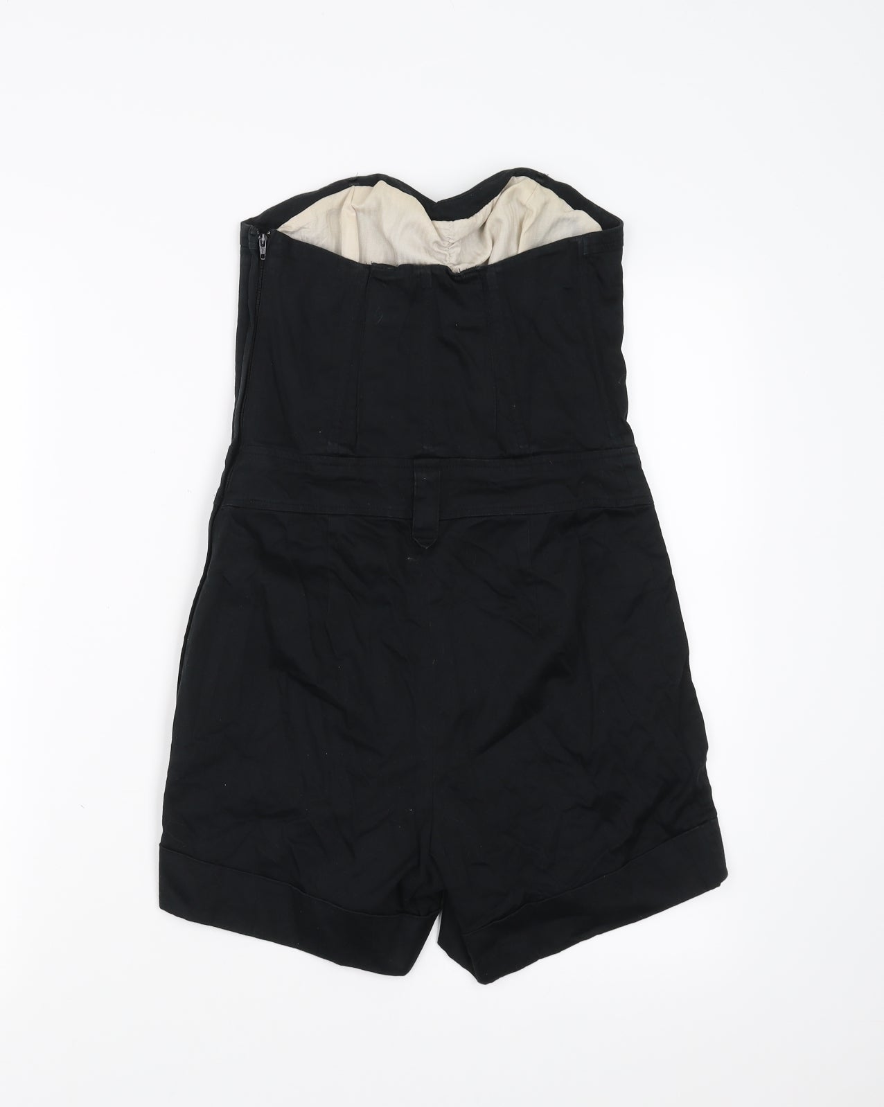 NEXT Womens Black   Playsuit One-Piece Size 8