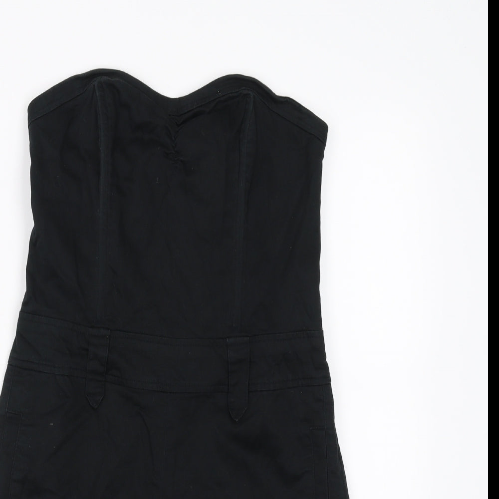 NEXT Womens Black   Playsuit One-Piece Size 8