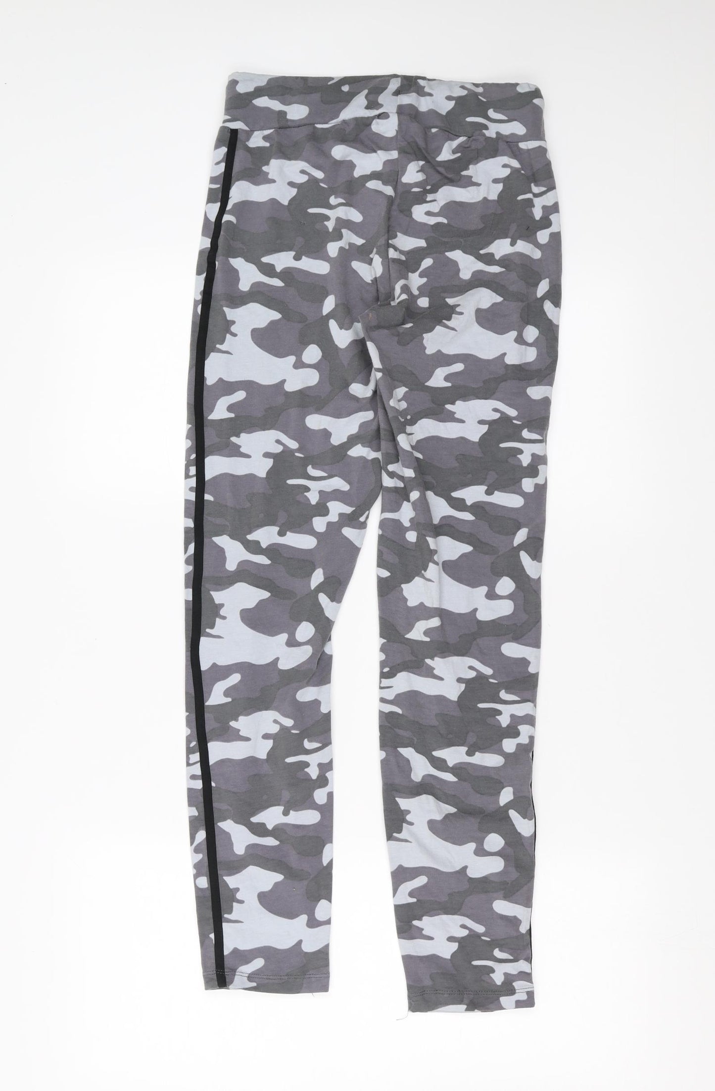 Primark Womens Grey Camouflage  Jogger Trousers Size S L28 in