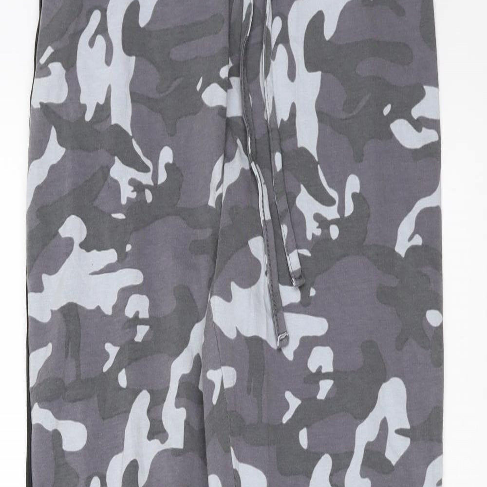 Primark Womens Grey Camouflage  Jogger Trousers Size S L28 in