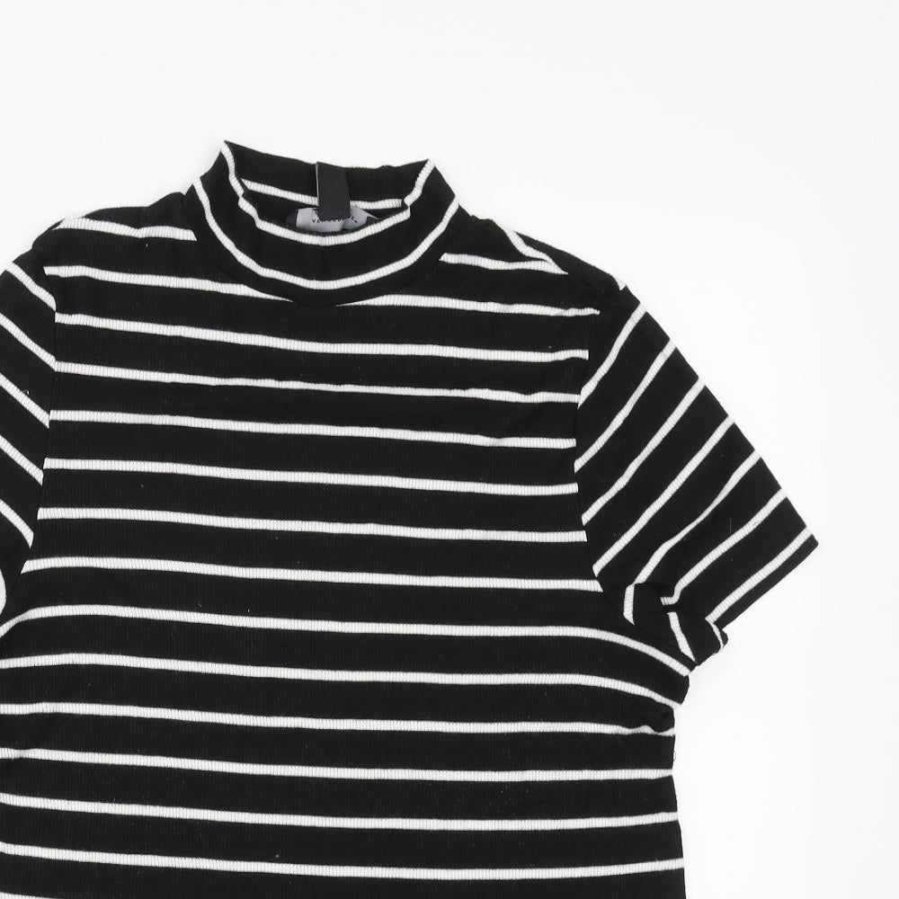 Primark Womens Black Striped  Pullover Jumper Size 20