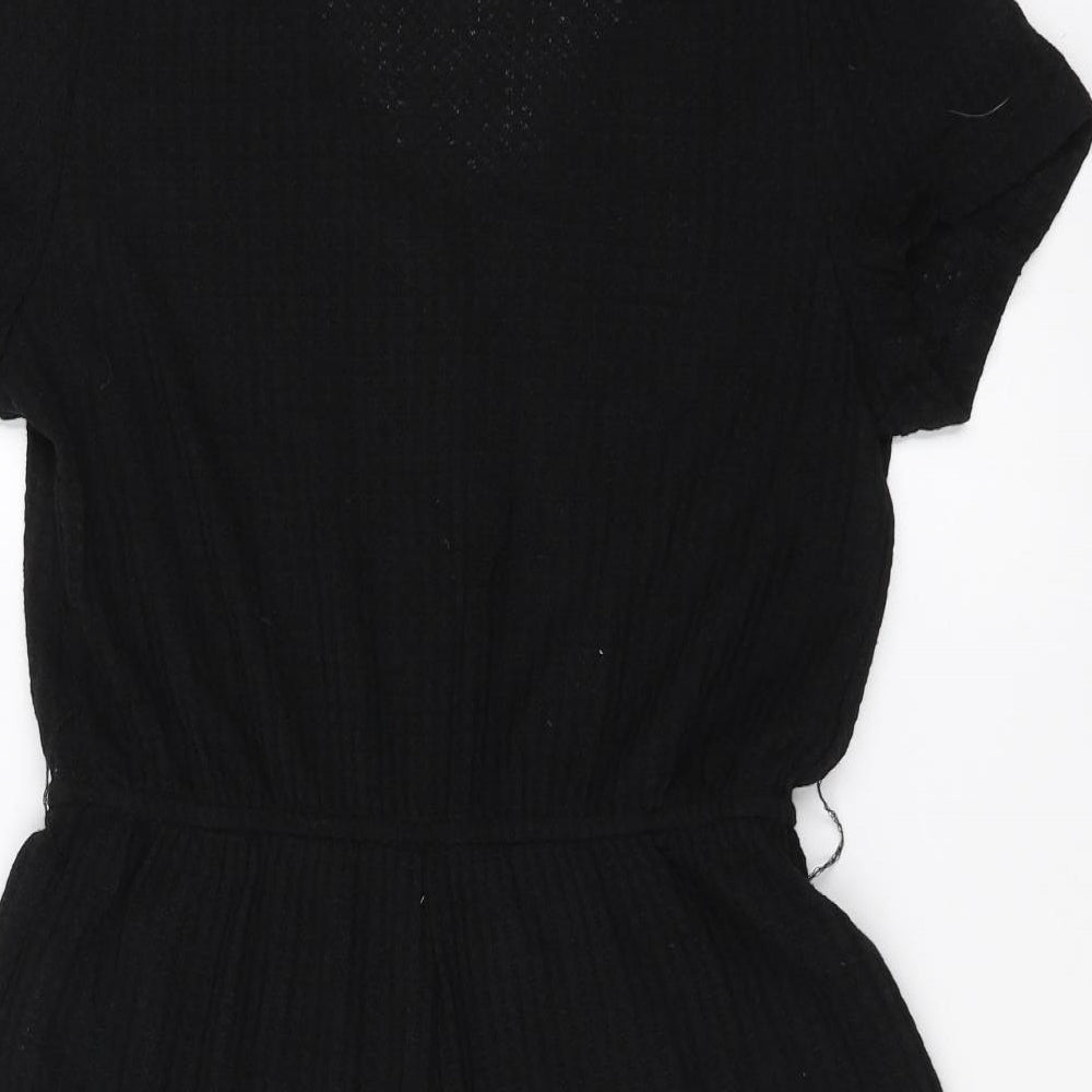 SheIn Womens Black   Playsuit One-Piece Size M