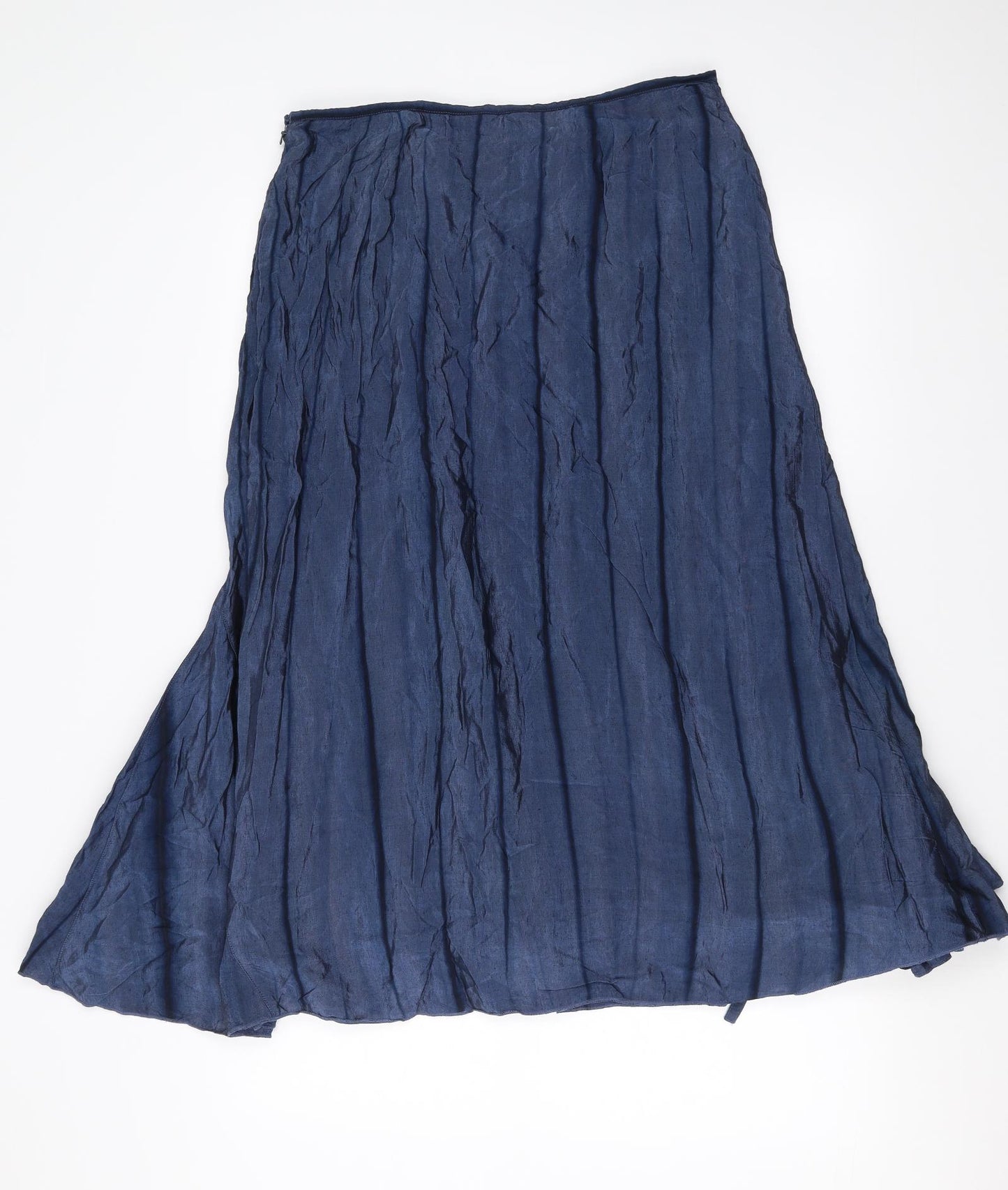 Marks and Spencer Womens Blue   A-Line Skirt Size 12